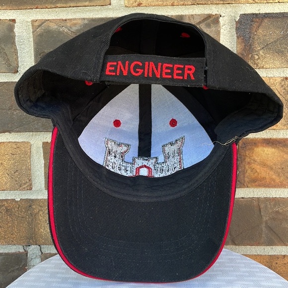 NWOT Black Engineer Baseball Hat - Picture 5 of 5